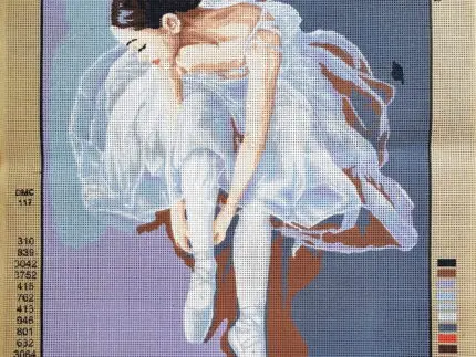 Kanwa z nadrukiem BALETNICA (11569)