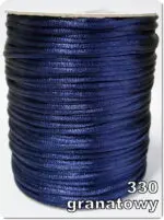 Sznurek GORSETOWY SATYNOWY na metry