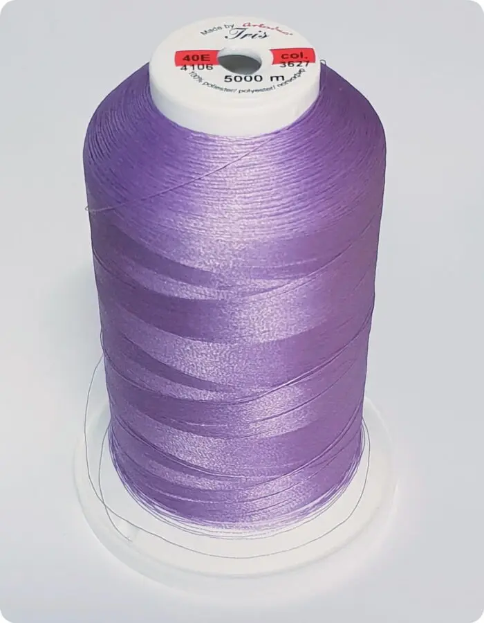 NICI IRIS 40E DO HAFTU MASZYNOWEGO 5000m, nr 3627 - fioletowe
