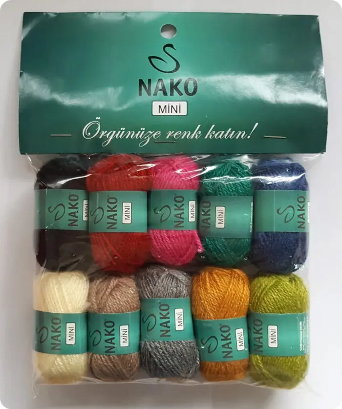 ZESTAW WŁÓCZEK NAKO REKOR MINI (23917)