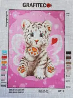 Kanwa z nadrukiem TYGRYSEK (6311)