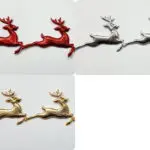 APLIKACJE NA TAŚMIE RENIFERY