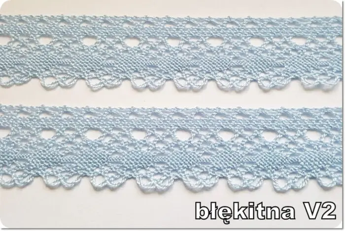 KORONKA AKRYLOWA 32 mm (4229) RÓŻNE KOLORY