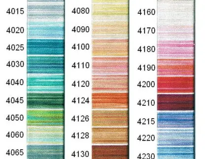 MULINA DMC COLOR VARIATIONS