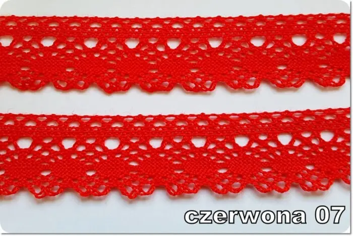 KORONKA AKRYLOWA 32 mm (4229) RÓŻNE KOLORY