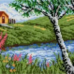 KANWA 18x24 - PEJZAŻ (5010)