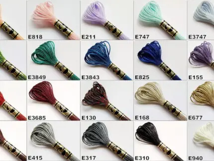 MULINA DMC LIGHT EFFECTS - METALIZOWANA