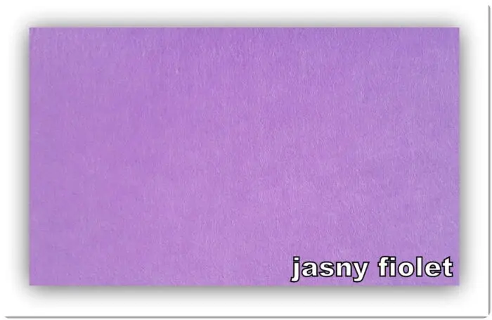 FILC KOLOROWY - ARKUSZ 20x30cm - grubość 1 mm - MIX KOLORÓW - 15 SZTUK
