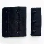 ZAPIĘCIE do biustonosza TRÓJRZĘDOWE CZARNE