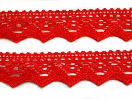 KORONKA POLIESTROWA 37 mm (D707) RÓŻNE KOLORY