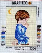 Kanwa z nadrukiem CHŁOPIEC (3304)