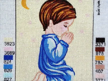 Kanwa z nadrukiem CHŁOPIEC (3304)