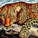 Kanwa z nadrukiem PANTERA (6254)