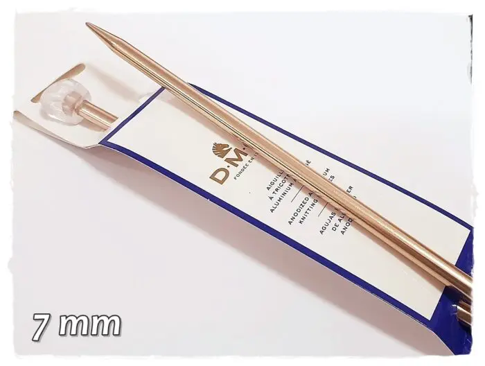 Druty proste DMC w kolorze RÓŻOWEGO ZŁOTA - od 2 do 15mm - obrazek 11