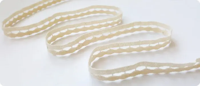 Koronka bawełniana 10mm NATURALNA (C015)