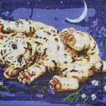 Kanwa z nadrukiem TYGRYSEK (6310)