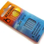 IGŁY DO nawlekania KORALIKÓW 10/12 PONY (07854)