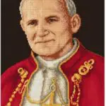 Kanwa 30x40 - JAN PAWEŁ II (8000)