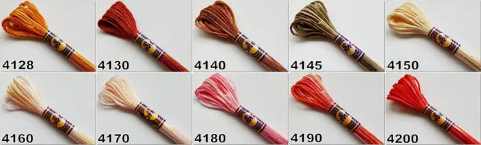 MULINA DMC COLOR VARIATIONS