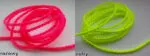 SZNUREK skręcany 4mm NEONOWY - 1m