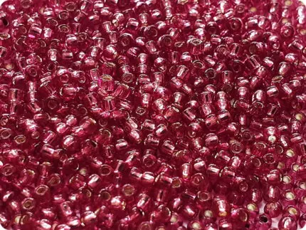 KORALIKI TOHO 11/0 SILVER LINED mauve (2218) 10g