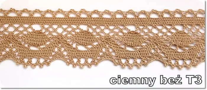 KORONKA AKRYLOWA 50 mm (4373) RÓŻNE KOLORY