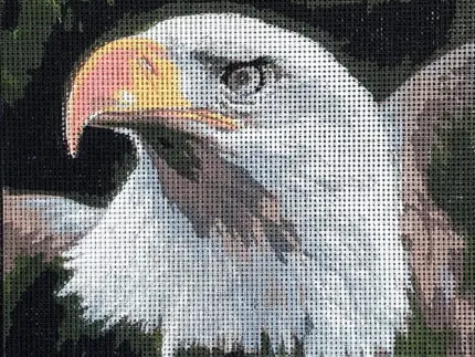 Kanwa z nadrukiem ORZEŁ (6303)