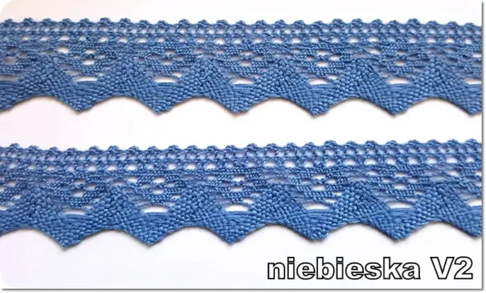 KORONKA POLIESTROWA 37 mm (D707) RÓŻNE KOLORY