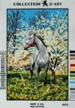 Kanwa z nadrukiem KOŃ (6172)