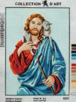 Kanwa z nadrukiem JEZUS CHRYSTUS (6225)