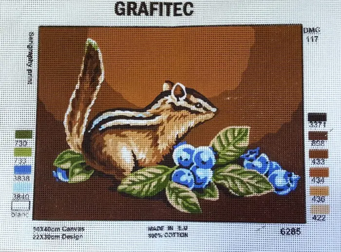 Kanwa z nadrukiem WIEWIÓRKA (6285)