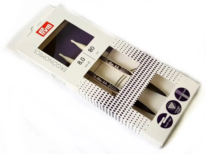 Druty na żyłce ERGONOMICZNE PRYM - 4,5 do 12mm - obrazek 6