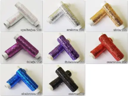 Nici METALIZOWANE CIENKIE LUREX