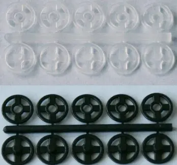 ZATRZASKI PLASTIKOWE 10 mm - 5 SZTUK