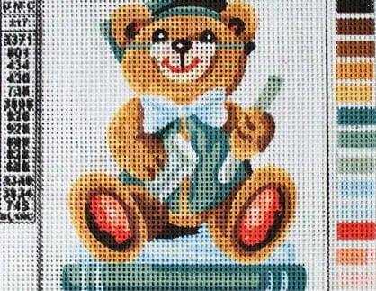 Kanwa z nadrukiem MIŚ UCZEŃ (3180)