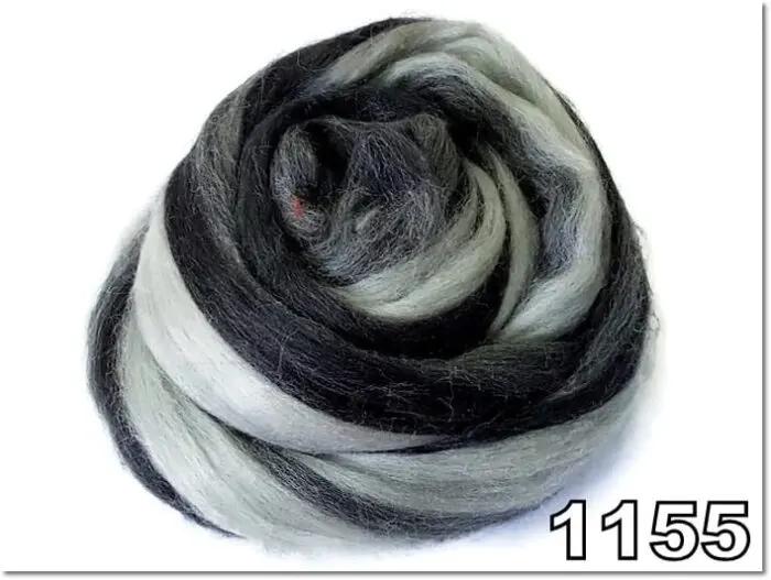 WEŁNA CZESANKOWA MULTICOLOR