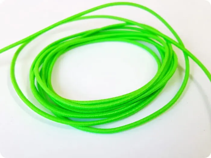 GUMA OKRĄGŁA 1,2 mm NEONOWA