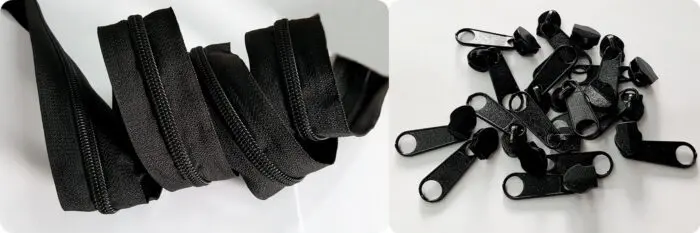 ZAMEK taśma suwakowa 8mm na metry