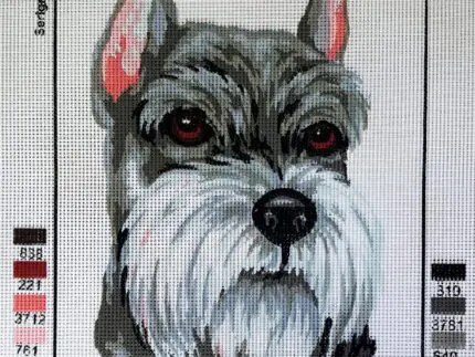 Kanwa z nadrukiem SZNAUCER (6283)