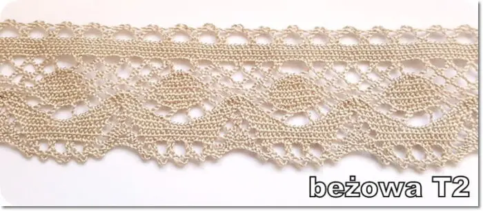 KORONKA AKRYLOWA 50 mm (4373) RÓŻNE KOLORY