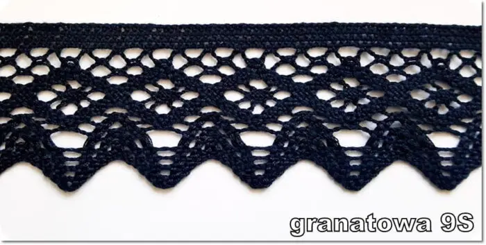 KORONKA POLIESTROWA 55 mm (D149) RÓŻNE KOLORY