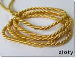 Sznurek ozdobny SKRĘCANY 3,2mm/ na metry