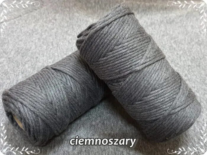 Sznurek bawełniany SKRĘCANY 3mm/ 100m (j)