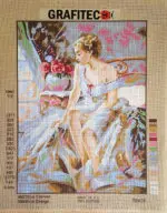 Kanwa z nadrukiem KOBIETA (10439)