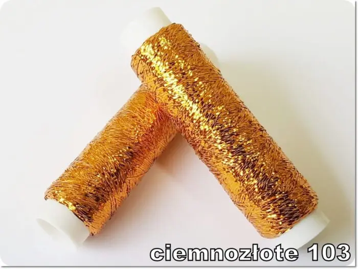 Nici METALIZOWANE CIENKIE LUREX