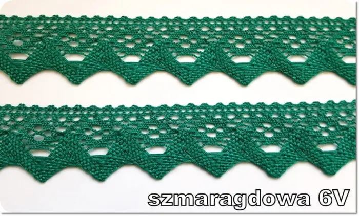 KORONKA POLIESTROWA 37 mm (D707) RÓŻNE KOLORY