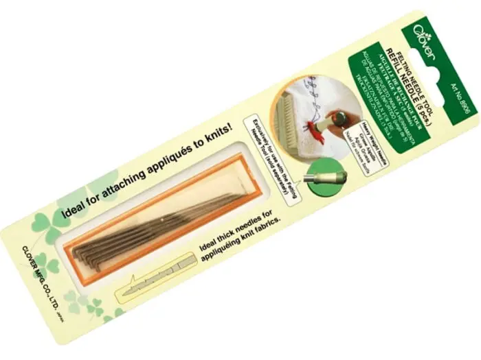 IGŁY DO FILCOWANIA CLOVER - 5 sztuk