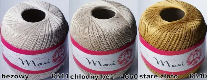 MAXI Madame Tricote JEDNOLITA