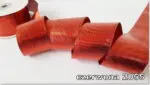 Wstążka METALIZOWANA z DRUCIKIEM 25mm NA METRY