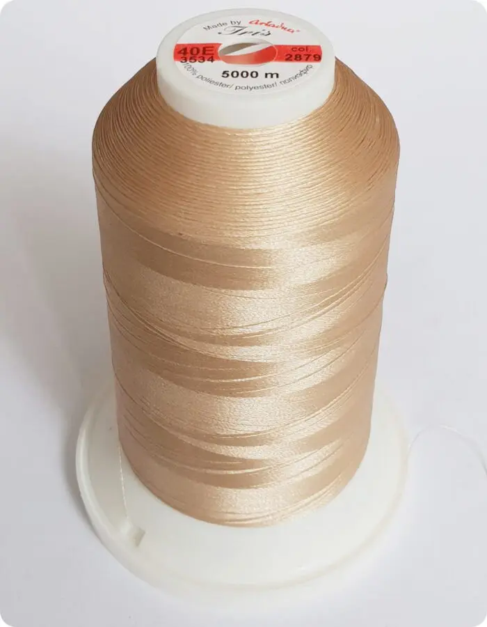 NICI IRIS 40E DO HAFTU MASZYNOWEGO 5000m, nr 2879 - beżowe